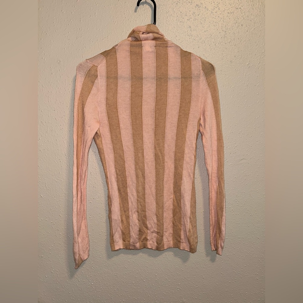 Zimmermann turtle neck striped sweater